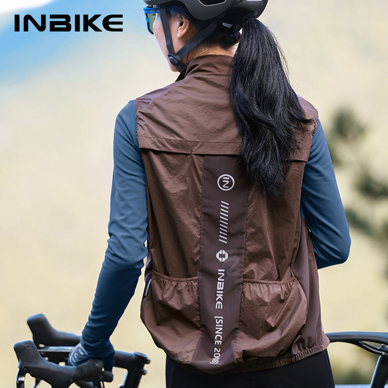 Running Gear Jacket - INBIKE 여성용 사이클링 조끼 민소매 러닝