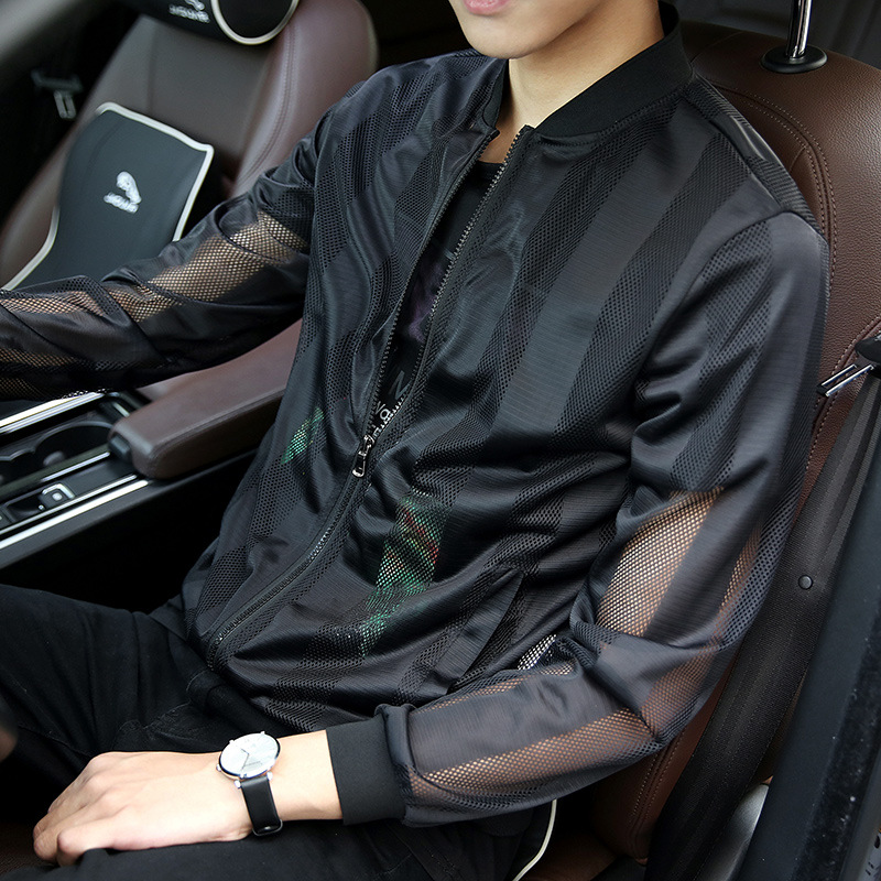 Running Gear Jacket - 빠른 건조 통기성 선 스크린 코트