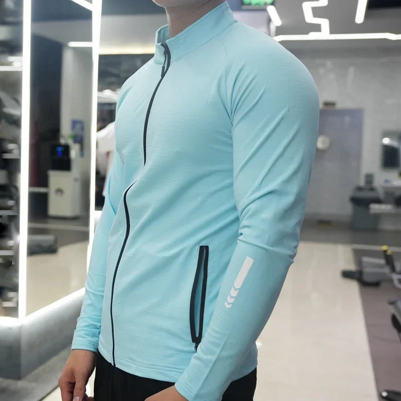 남성용 체육관 타이츠 재킷, 러닝 트레이닝, 신축성 아 - Running Gear Jacket 리뷰 및 가격