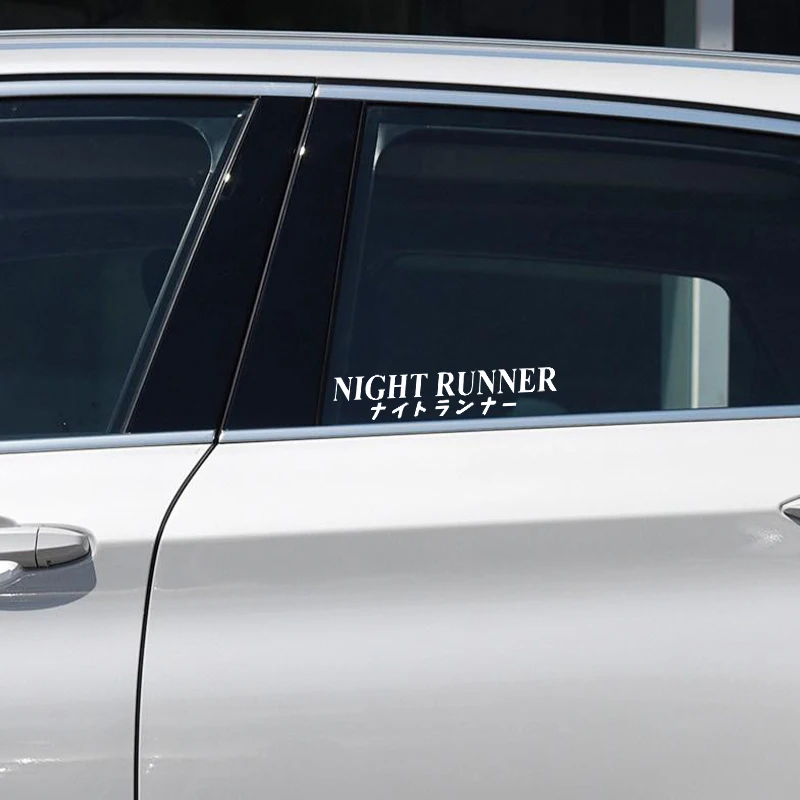 20x4CM 자동차 스티커 NIGHT RUNNER&No - Runners Gear 리뷰 및 가격