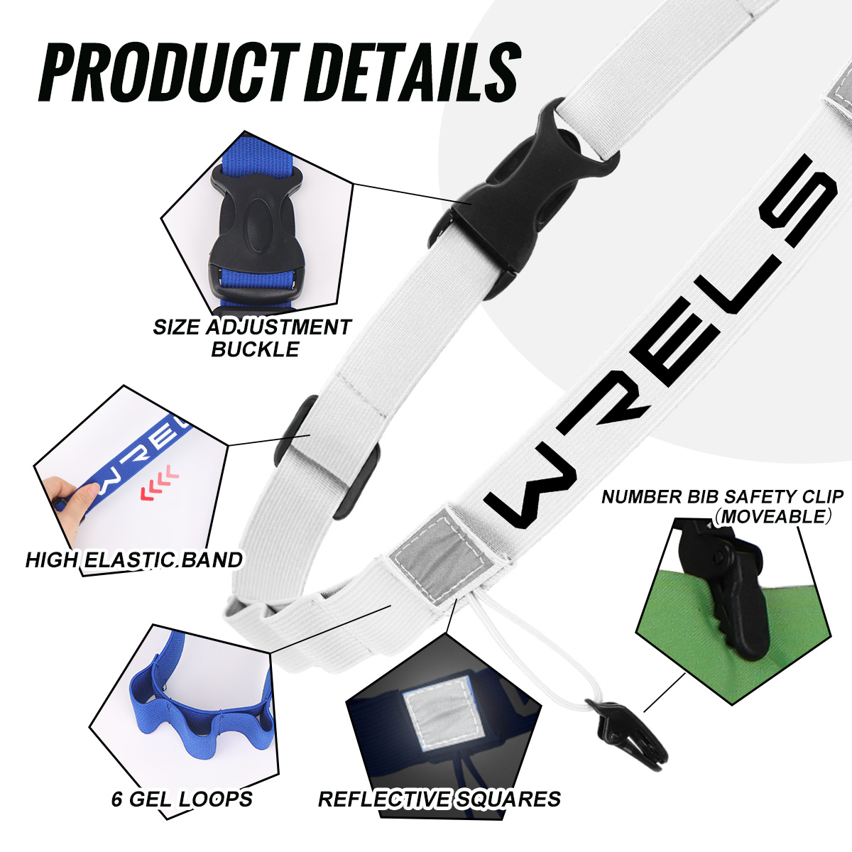 WRELS 야외 스포츠 러닝 빕 홀더 레이스 벨트 러너 - Runners Gear 리뷰 및 가격