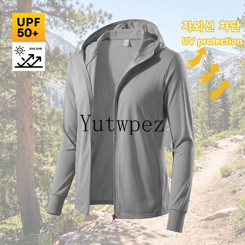 UPF 50+ 남성용 자외선 차단 재킷 아이스 실크 쿨 - Running Gear Jacket 리뷰 및 가격