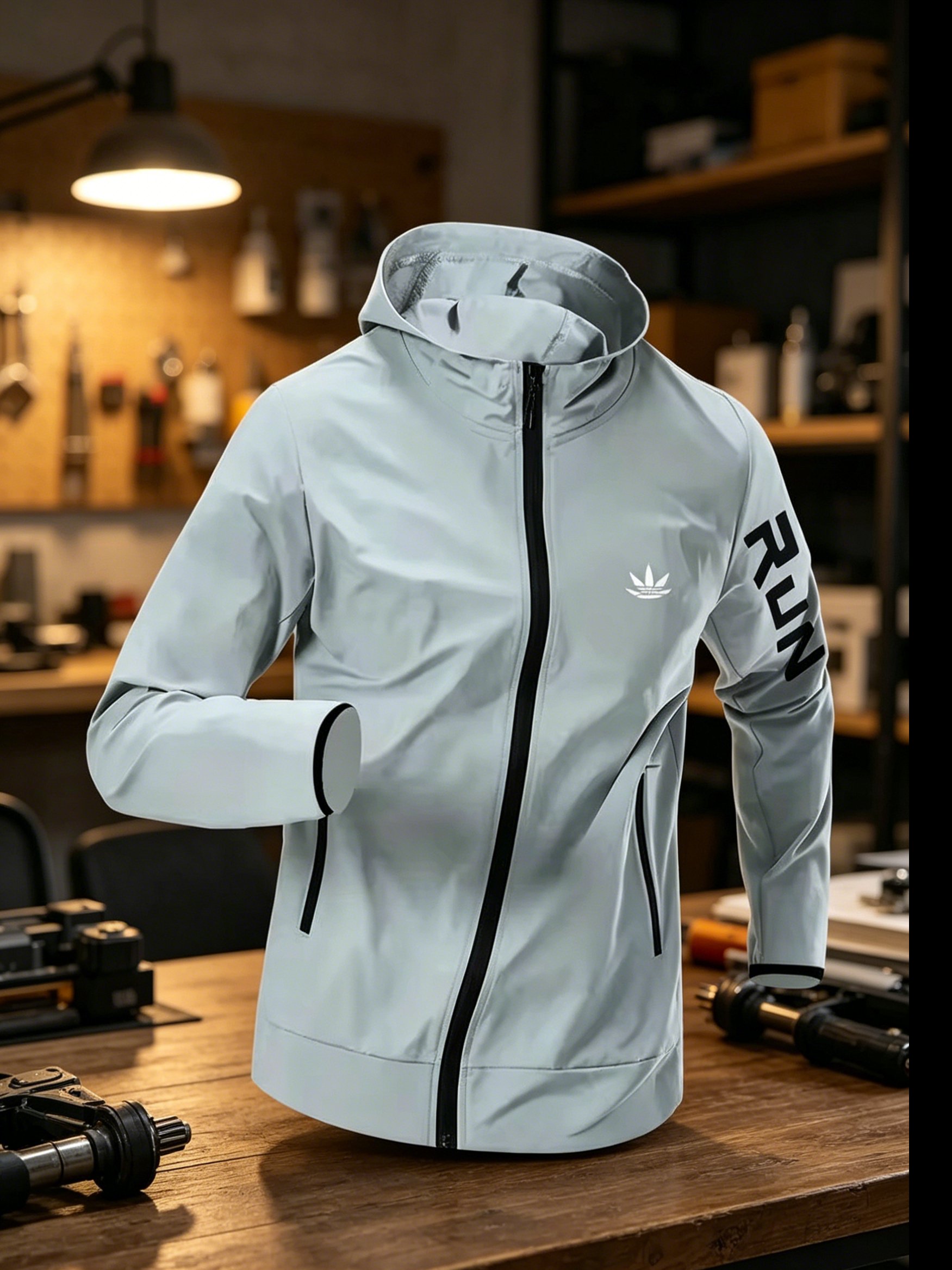 남성용 후드 윈드브레이커 자켓 방수 경량 통기성 스포츠 - Running Gear Jacket 리뷰 및 가격