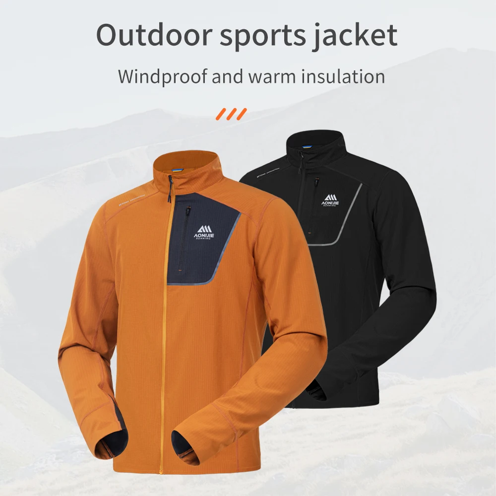 AONIJIE 남성용 야외 스탠드 칼라 스포츠 재킷,  - Running Gear Jacket 리뷰 및 가격