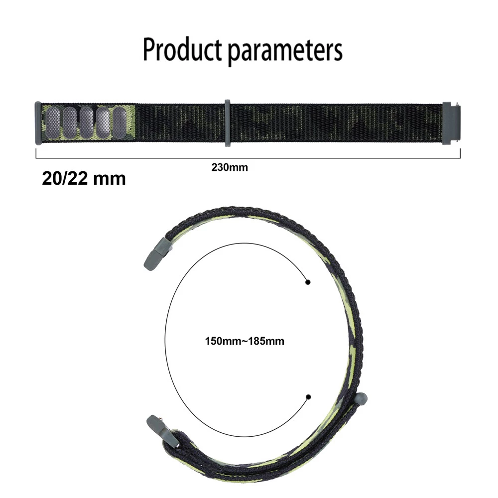 20mm 22mm 나일론 루프 스트랩 화웨이 워치 GT - Runners Gear 리뷰 및 가격