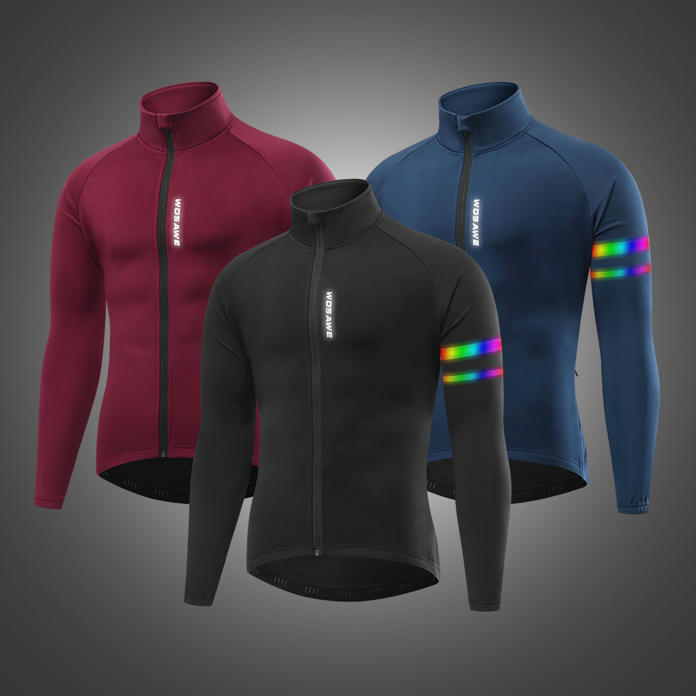 WOSAWE Men'sThermal 겨울 사이클링 자켓 - Running Gear Jacket 리뷰 및 가격
